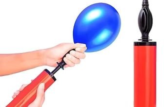 Balloon Pump Hand Machine for Foil Balloons and Inflatable Toys Party Accessory Manual Pump