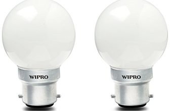 wipro 0.5W LED Cool Day Light Lamp, Pack of 2, (N10001)