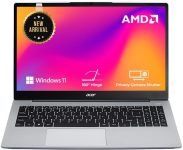 Acer Aspire 3 AMD Ryzen 3 Dual Core 5th Gen – (8 GB/512 GB SSD/Windows 11 Home) AS15-42 Laptop(15.6 inch, Steel Gray, 2 kg, With MS Office)