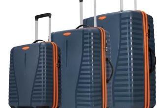 Aristocrat Airpro Max Set of 3 (S+M+L) Trolley Bags, Spanish Blue