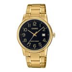 Casio Enticer Men Analog Black Dial Men MTP-V002G-1BUDF (A2311)