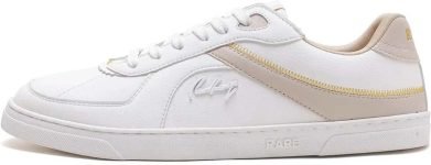 RARE RABBIT RARE RABBIT CURV WHITE Microfiber SNEAKER Sneakers For Men(White , 10)