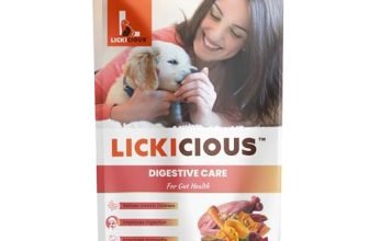 LICKICIOUS Nutritional Treats for Dogs – Digestive Care with Chicken, Duck, Lamb & Egg Whites | No Sugar, No Grains, No Added Water | Pack of 12 (1020g)