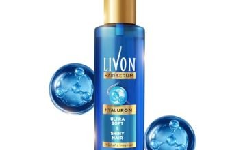Livon Hyaluron Hair Serum for women & men | 2X Softer & Shiny Hair | Hair Serum for Dull & Dehydrated Hair | 48ml