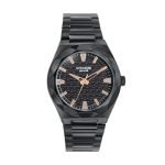 Sonata Poze 9 with Quartz Analog Black Dial IP Black Sheet Metal Strap Watch for Men – SP70113NM01W