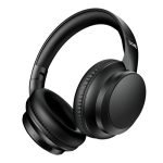 boAt Rockerz 371, 40mm Drivers, 50hrs Battery, 60ms Low Latency, ENx Tech, BT v5.4, Foldable Cups, Voice Assistant, Bluetooth Headphones, Wireless Headphone with Mic (Black Sabre)