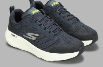 Skechers GO RUN ELEVATE Sneakers For Men(Navy , 9)