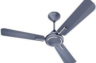 HAVELLS AMBROSE HS with 2 Year Warranty Energy Saving 1200 mm Ceiling Fan(1 Star | Nickel Saphire | Pack of 1)