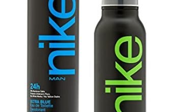 Nike Men Ultra Blue & Ultra Green Deodorant Spray (Pack of 2) – 200ml Each | 24H Freshness | No White Marks or Yellow Stains | Skin-Friendly Deo| 0% Aluminum Salts