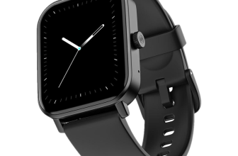 Noise Icon 2 Gen 2 – 1.81 Display, BT Calling, 500 NITS Brightness Smartwatch(Jet Black Strap, Regular)