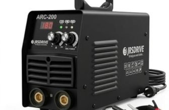 Eastman EAWSI-200 Arc Welding Machine | 200A Inverter Welder with Advanced IGBT Technology | Lightweight 4kg Fan-Cooled Welder Set with Cables, Mask & Brush