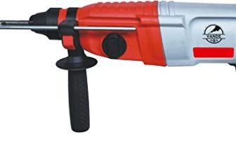 Vande FHD 2-26 DRE 26mm With 3 SDS Bits,2 Chisel,1 Depth Gauge Rotary Hammer Drill Machine (26 mm Chuck Size, 850 W)