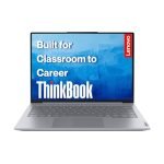 Lenovo ThinkBook 14, Intel Core 5 210H, 16GB RAM, 512GB SSD, WUXGA IPS 14”(35.56cm), Win11 Home, Office 2024, Arctic Grey, 1.36Kg, 21SGA02WIG, Fingerprint, 300 Nits,Backlit, 1Y Onsite Warranty, Laptop