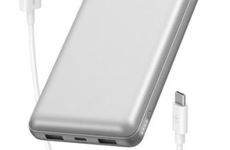 Belkin 20000 mAh Power Bank | Super Fast Charging | USB-C PD Port | 15W Charging for iPhone Series (16, 16 Pro Max), Samsung Galaxy, Google Pixel & More | 2 Years Warranty | Silver