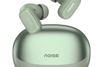 Noise Newly Launched Buds Connect 3 Truly Wireless Earbuds with 40H of Playtime, Quad Mic with ENC, Low Latency, 10mm Driver, BT V5.4(Sage Green)