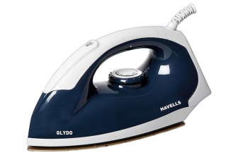 HAVELLS glydo 1000 W Dry Iron(Charcoal Blue)