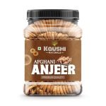Kaushii Naturals Afghani Anjeer 500gm (Dried Figs) | Premium Quality Soft & Sweet Anjeer | Rich in Fiber & Calcium | Healthy Dry Fruits Snack | 100% Natural & Fresh (500gm)