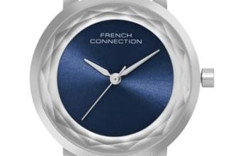 French Connection Astral Blue Round Dial Womens Analogue Watch FCN077UL