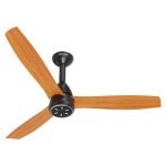 Crompton Energion Grace 1200mm BLDC Ceiling Fan | Point Anywhere Remote Control | BEE 5 Star Rated Energy Efficient | Superior Air Delivery | 4* Year Manufacturer Warranty | Light Pinewood