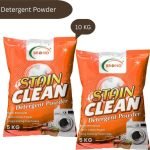 Brono Turbo Clean Detergent Powder | Strong Wash | Fresh Clothes | PK1H2 Detergent Powder (Multi)(10 kg)