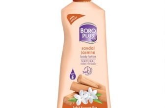 BoroPlus Sandal & Jasmine Body Lotion | Natural Herbs Infused | 24 hrs Moisturisation | For Soft & Fragrant Skin | All Seasons|All Skin Types|No Added Parabens|400ml
