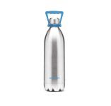 Milton Duo DLX 2000 Thermosteel Bottle, 1860 ml Water Bottles, 24 Hours Hot and Cold, Easy to Carry, Easy Grip, Rust Proof, Tea, Coffee, Office, Travel Bottle, Silver