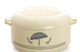 Cello Chef Plastic Casserole, (Brown, 2 Litres)