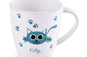 Cello Melamine Joycee Mugs – Set of 4, Multicolour, 200ml
