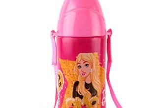 Cello Puro Kids Zee Insulated Kids Stainless Steel Water Bottle, 400 ml (Pink), Pack of 1