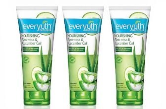 Everyuth Naturals Nourishing Aloe Vera & Cucumber Gel| Protects from Acne, Cuts & Rashes|Refreshing & Soothing Care|Paraben free|For Oily, Dry, Normal, Combination & Sensitive Skin – 150 g (Pack of 3)