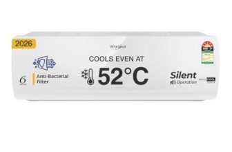 Whirlpool 1.5 Ton 5 Star, New star rated, Magicool Inverter Split AC (MAGICOOL 15T 5S INV CNV S6K3PP0, Copper, Convertible 4-in-1 Cooling Mode, HD Filter White)