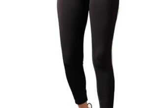 Clovia Women’s Activewear Ankle Length Tights (AB0043H13_Black_L)