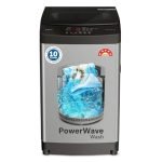 Bosch 7 kg 5 Star Fully Automatic Top Load Washing Machine,PowerWave Wash,Inbuilt Dual Lint Filter, Stainless Steel VarioDrum with 5 fin Pulsator, Water Save, Flex Drain, Dark Grey (WOE70AH0IN)