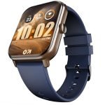 GOBOULT Drift+ Smart Watch 1.85”HD Screen, Bluetooth Calling, IP68, 500 Nits Brightness,150+ Watchfaces, AI Voice Assistant, SpO2 Monitoring, 100+ Sports Mode Smartwatch (Denim Blue)