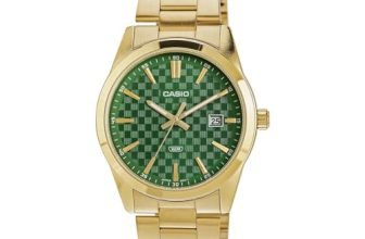 Casio Enticer Analog Green Dial Men MTP-VD03G-3AUDF (A2246)