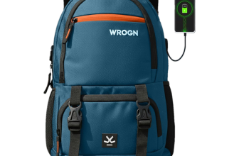 WROGN with Port and Rain Cover 40 L Laptop Backpack(Blue)
