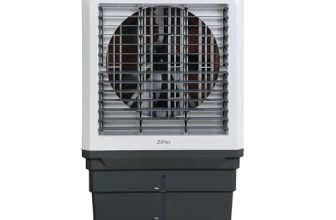 RR Signature Zello HC 70 LTR | Desert Air Cooler with High Air Delivery | Honeycomb Pads | 4-Way Air Deflection | Vertical Auto Swing | Castor Wheels | Inverter Compatibility |1 Year Warranty by RR