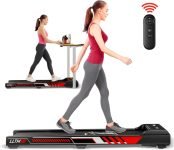 Lifelong Walking Pad Treadmill for Home 3Hp Peak Dc Motor Treadmill (Max Weight:110 kg)