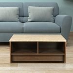 HomeTown Murano Engineered Wood Center Table in Wenge Colour, Standard