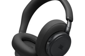 JBL New Live 780NC, Advanced Noise Cancellation 2.0 Wireless Headphones, Latest Technology (BT 6.0, Auracast, Hi-Res, LDAC, Spatial Sound, 6-mic, AI-Trained Algo) 80H Battery, 2Yrs* Warranty, Black
