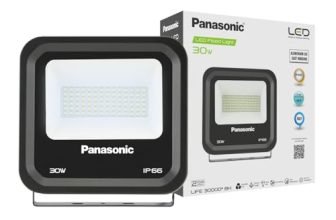 Panasonic 30 Watt Outdoor Waterproof Flood Light, Fire Retardant Grade LED Flood Light for Outdoor Lighting, Area Lighting, Boundaries Area, Parks & Sports Ground – (Cool White – PFLM24307)