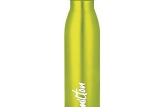 MILTON Breeze 750 Stainless Steel Water Bottle 730 ml, Single Walled, ISI Certified I Leak Proof Lid, Rust Proof I For School, Office, Gym I Mettalic Green