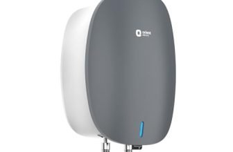 Orient Electric Instaflo Neo | 3 Litre Instant Water Geyser | 6.5 bar pressure compatibility | Red Dot Design Winner | Suitable for low & mid rise buildings | 6 years tank warranty | Slate Grey