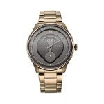 Titan Quartet Quartz Analog Grey Dial Brown Stainless Steel Strap Watch for Men – NT1890QM01