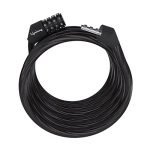 Lifelong Multipurpose Cable Bike/Bicycle Helmet Lock|Anti-Theft Protection Number Lock 4 Digit Security Resettable Combination| (1.8 Feet, LLNML01)