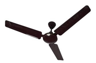 CADLEC Breeza 1200mm/48 inch Ceiling Fan | BEE Star Rated Energy Efficient | Ultra High Speed Motor | Perfect for Home, Living Rooms & Bedrooms | 3-Year Warranty | Brown-Pack of 1