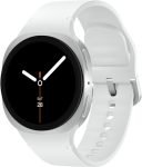 Samsung Galaxy Watch8 (44mm, Bluetooth)(White Strap, Large)