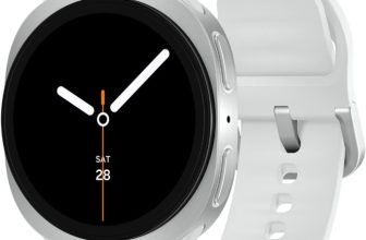 Samsung Galaxy Watch8 (44mm, Bluetooth)(White Strap, Large)