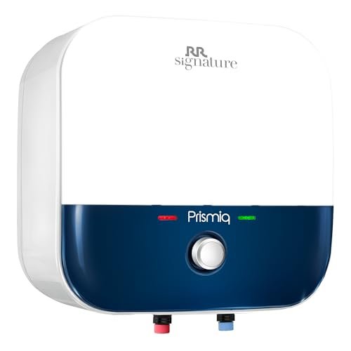 Bajaj Splendora 3L 3KW Vertical Instant Water Heater for Home | Geyser for Bathroom & Kitchen | High Grade SS Tank | Copper Heating Element | 5 Years Tank Warranty by Bajaj【White】
