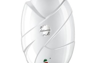 Bajaj Splendora 3L 3KW Vertical Instant Water Heater for Home | Geyser for Bathroom & Kitchen | High Grade SS Tank | Copper Heating Element | 5 Years Tank Warranty by Bajaj【White】
